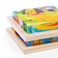 Thumbnail for CubePuzzle – Fun & Educational - 3D Wooden Blocks Puzzle