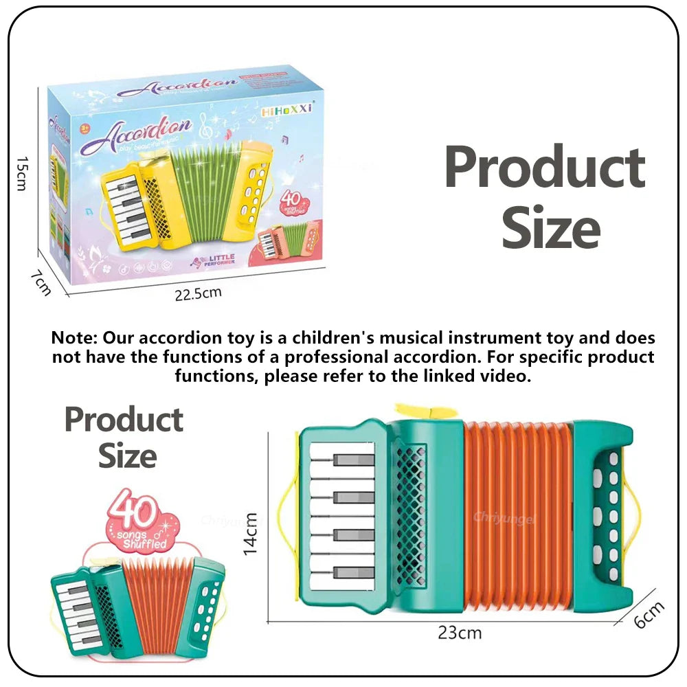 Mini Accordeon – Rhythm & Fun - Children's Accordion