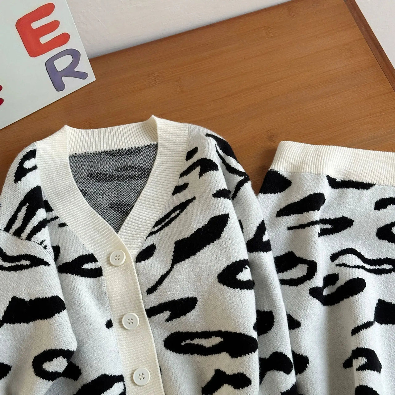 Mini Fashion™ - Warm & Stylish - Cute Spring Children's Set