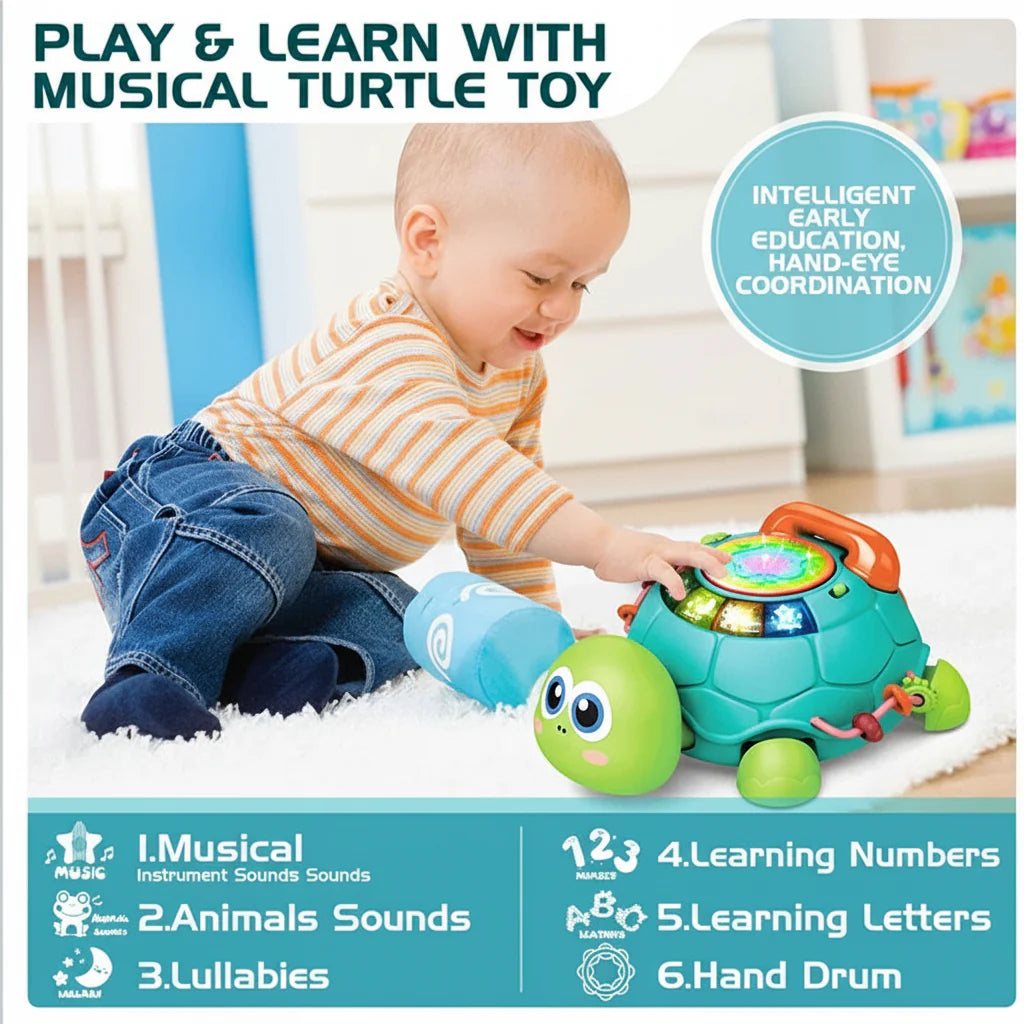 SmartTurtle – Interactive & Musical - Turtle Toy with Songs