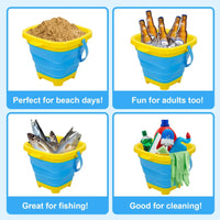 Thumbnail for Foldable Bucket™ - Folding Holiday Fun - Foldable Bucket