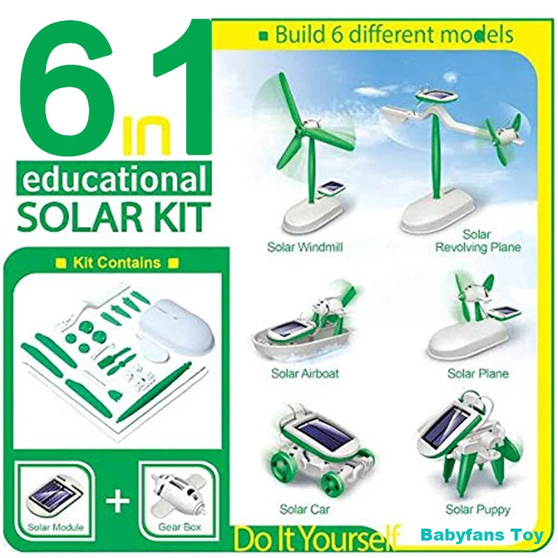 Solar Bot – Build & Discover – Robot Kit