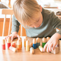 Thumbnail for Rainbow Blocks™ – Creative Coloring Fun – Wooden Coloring Play Set