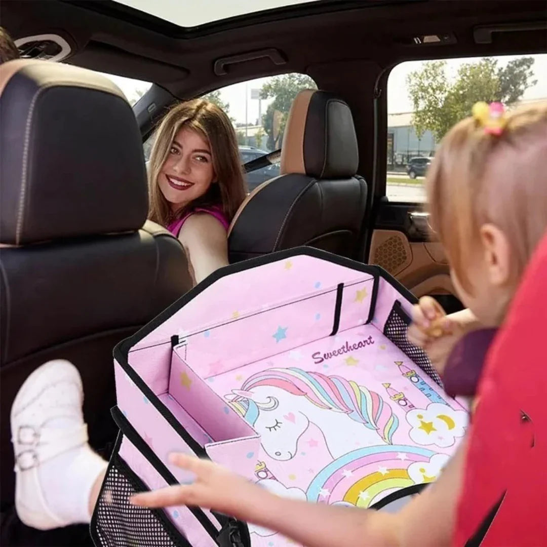 Portable Child Car Seat Table™ - Safe & Comfortable - Portable Child Car Seat Table
