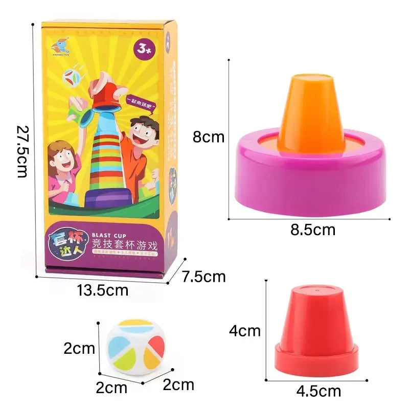 Color Cups™ - Smart Stacking - Stacking Cup Set