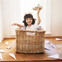 Thumbnail for Woods™ - Promote Creativity & Motor Skills - Wooden Montessori Airplane Toy