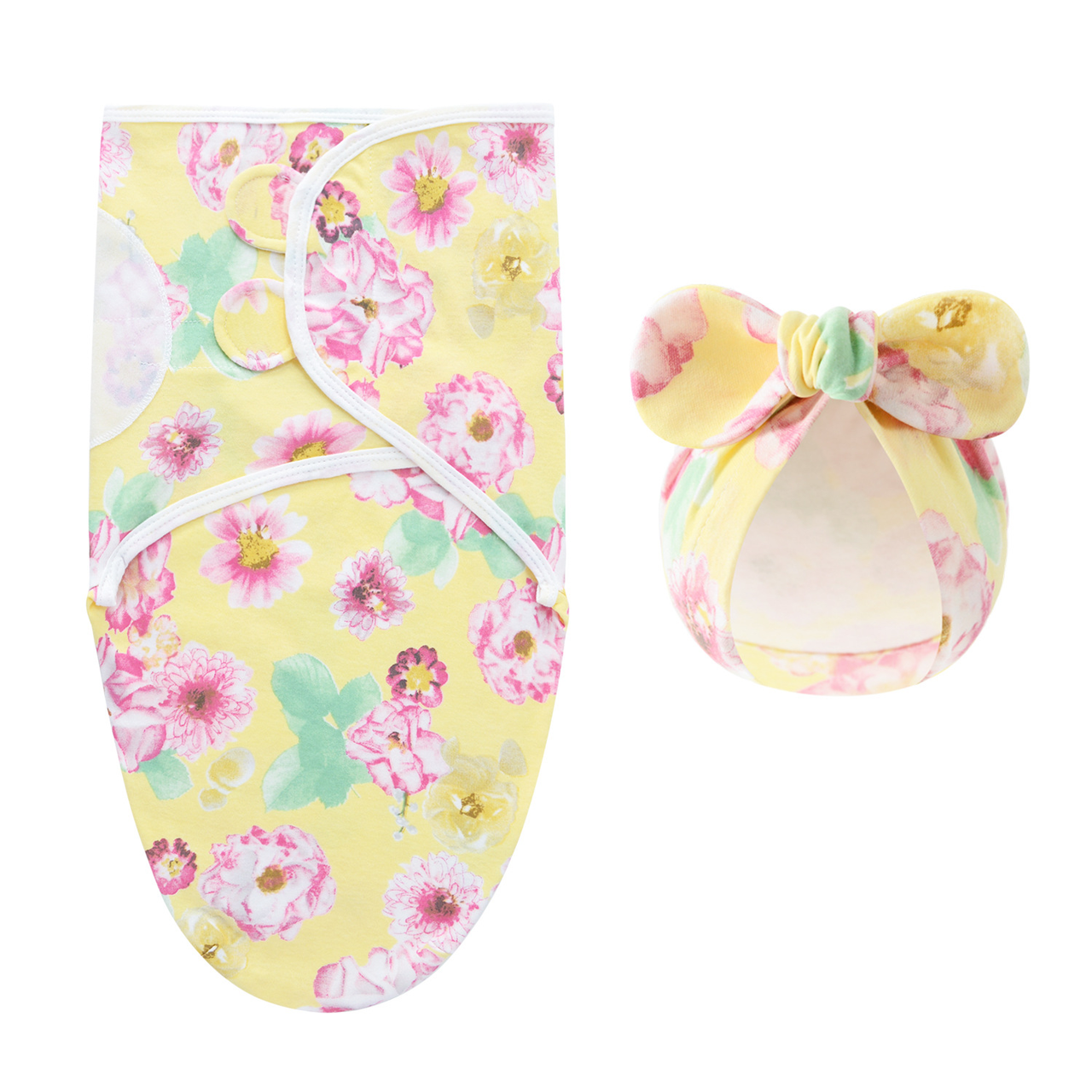 DreamNest – Peace & Comfort – Luxury Swaddle Blanket with Hat