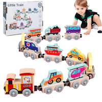 Thumbnail for Tiny Express™ – Colors & Shapes - Wooden Train Toys