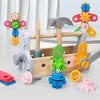Woods™ - Creative & Problem-Solving - Wooden Tool Box