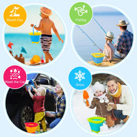 Thumbnail for Foldable Bucket™ - Folding Holiday Fun - Foldable Bucket
