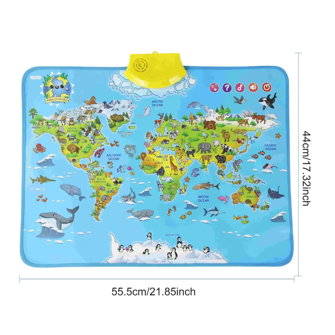 LittleExplorers – Learning & Playing – Animal World Map