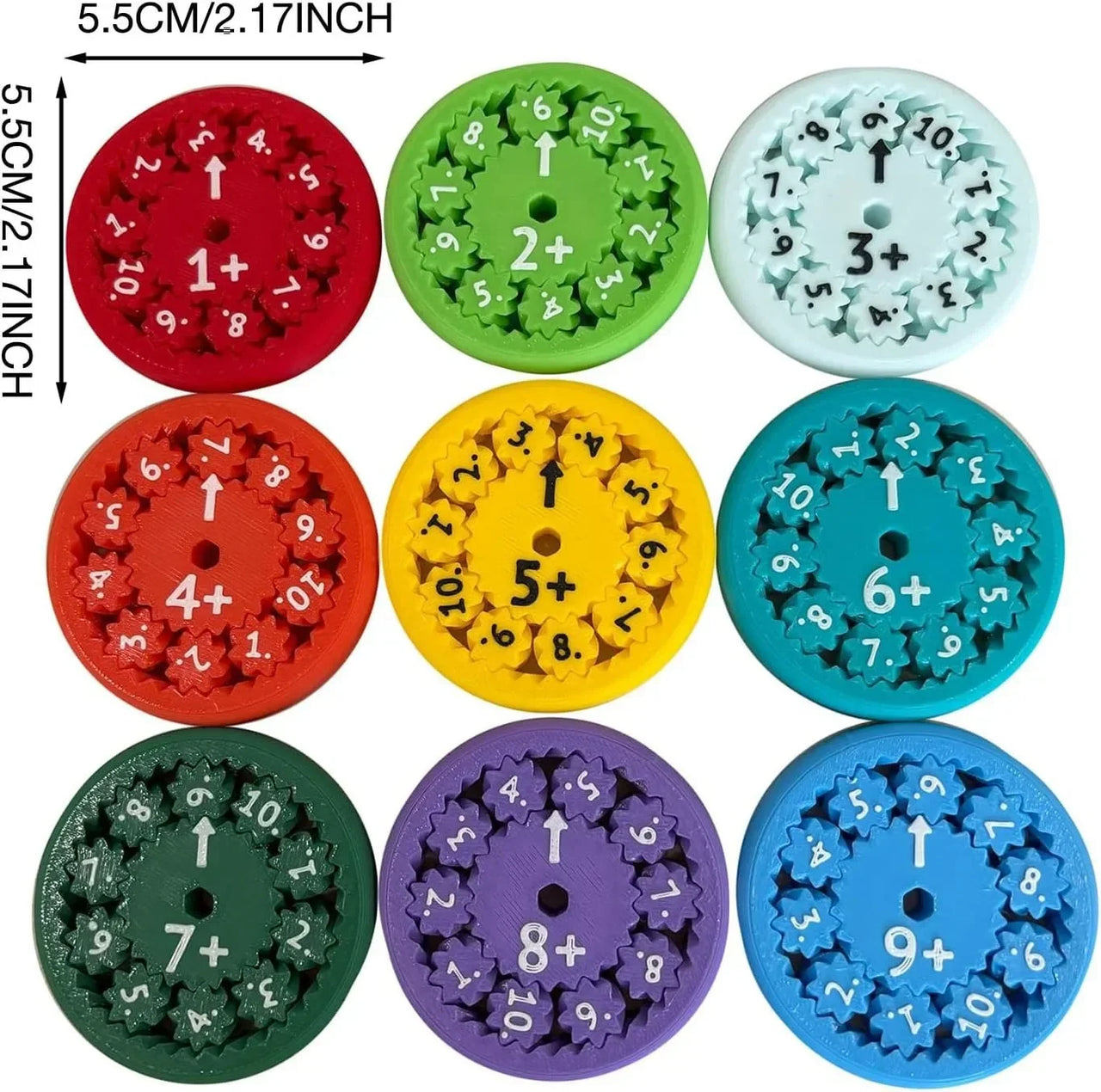 Whiz Spinner – Counting & Spinning – Math Fidget