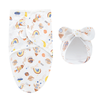 Thumbnail for DreamNest – Peace & Comfort – Luxury Swaddle Blanket with Hat