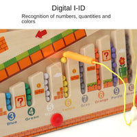 Thumbnail for Magnetic Maze™ - Colorful Counting Fun - Wooden Magnetic Puzzle