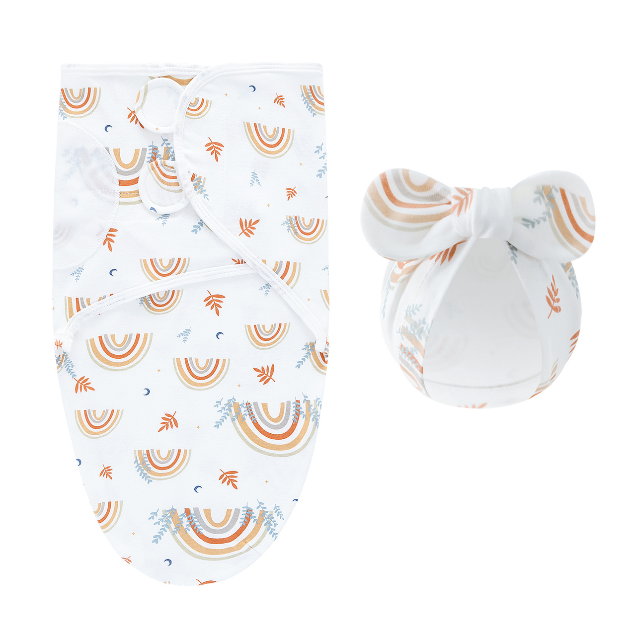 DreamNest – Peace & Comfort – Luxury Swaddle Blanket with Hat