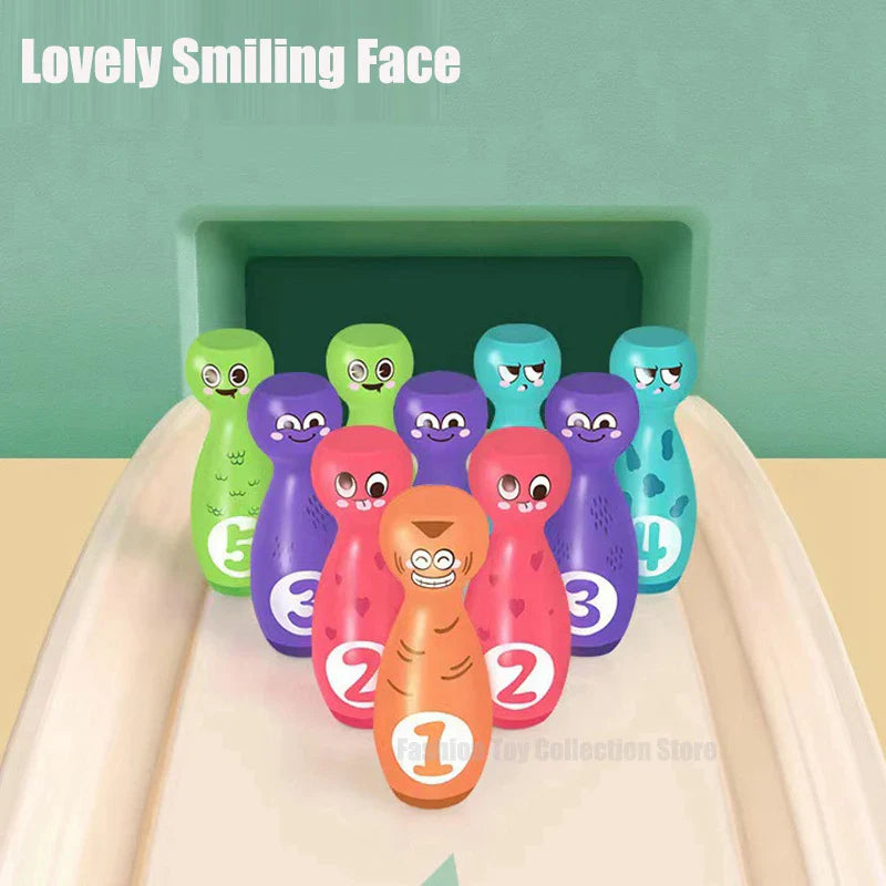 Bowling Game Set - Colorful & Fun - Toy Bowling Set