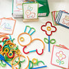 Sticks & Rings – Smart & Creative - Wooden Shapes Puzzle
