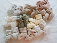 Thumbnail for Mini Fashion™ - Warm & Stylish - Knitted Baby Slippers