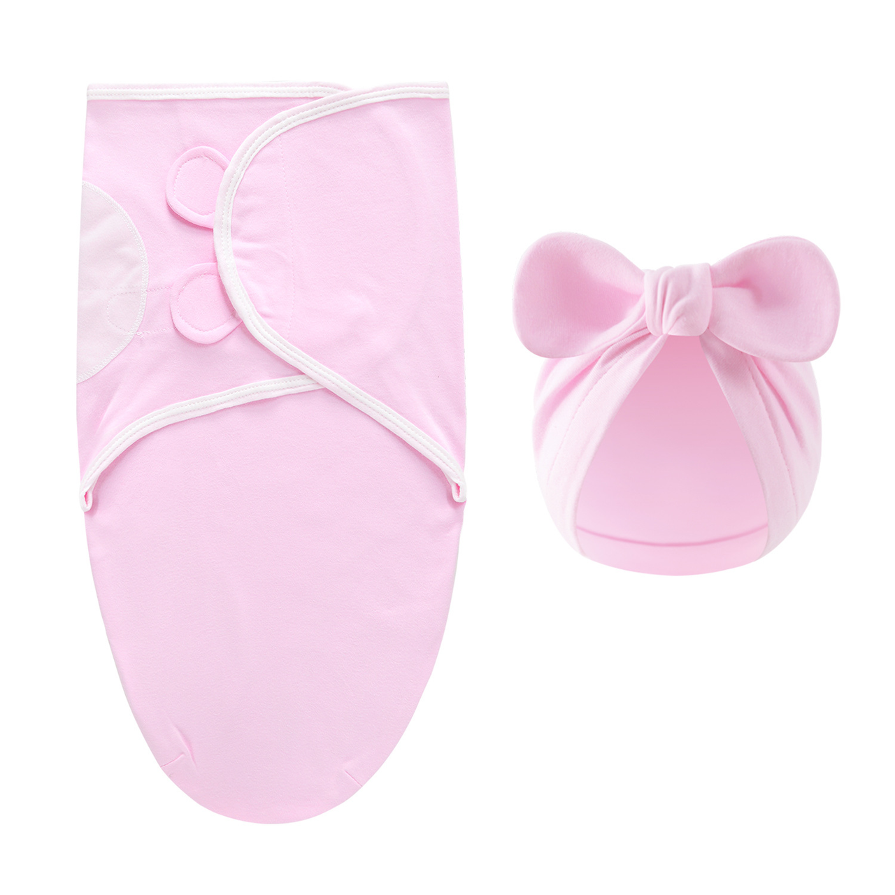 DreamNest – Peace & Comfort – Luxury Swaddle Blanket with Hat