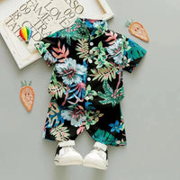 Thumbnail for Mini Fashion™ - Fresh & Cheerful - Flowers Boys Set
