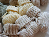 Thumbnail for Mini Fashion™ - Warm & Stylish - Knitted Baby Slippers