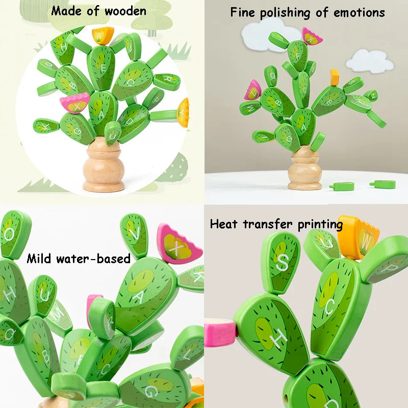 Woods™ - Word making & creative - Cactus Letter Tree