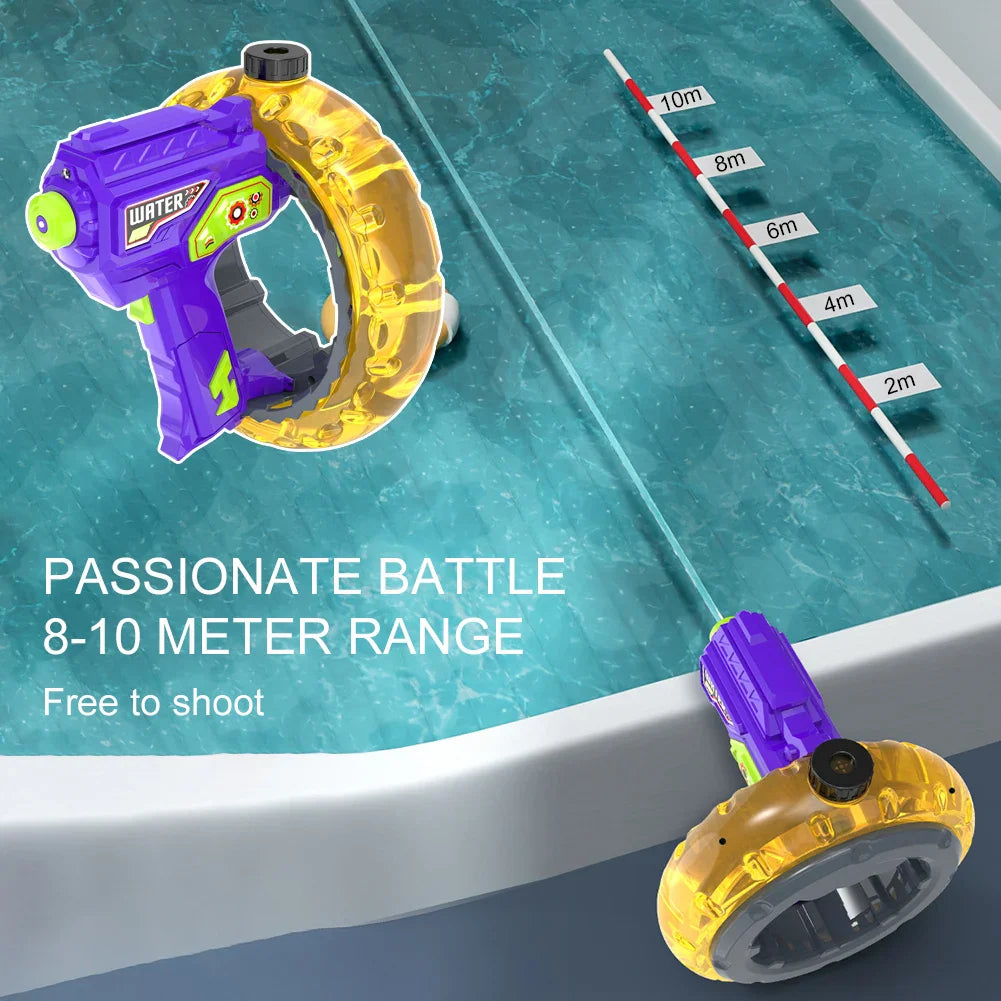 Water Blaster Pro™ – Light & Splash Fun - Water Pistol