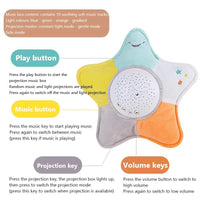Thumbnail for StarPlush – Soft & Soothing – Cuddly Toy with Night Light Projector