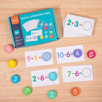Thumbnail for Math Tokens™ - Counting & Solving - Arithmetic Cards Children