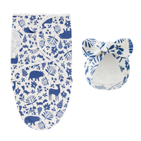 Thumbnail for DreamNest – Peace & Comfort – Luxury Swaddle Blanket with Hat