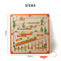 Thumbnail for Magnetic Maze™ - Colorful Counting Fun - Wooden Magnetic Puzzle
