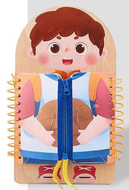 Little Helper™ - Button & Zipper - Activity Board