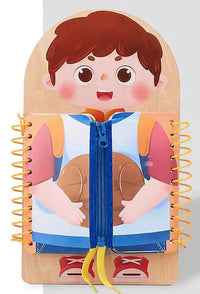 Thumbnail for Little Helper™ - Button & Zipper - Activity Board