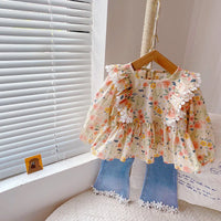 Thumbnail for Mini Fashion™ - Floral happiness - Children's dress