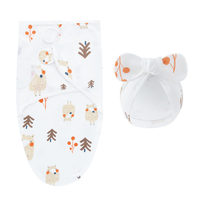 Thumbnail for DreamNest – Peace & Comfort – Luxury Swaddle Blanket with Hat