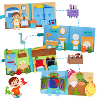 Thumbnail for Life Skills Book – Play & Learn - Activity Book Toddler
