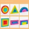Woods™ - Colorful Explorations - Rainbow Stacking Toys