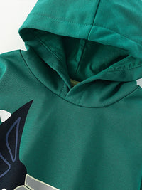 Thumbnail for DinoStyle – Warm & Breathable – Hoodie with Triceratops Print