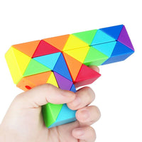Thumbnail for Rainbow Twister™ - Fold and Play Slim - Snake Cube