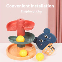 Thumbnail for BambinoBoostโข slide and stacking play set - toy slide