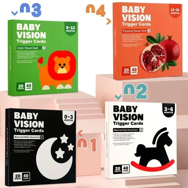 VisionBook – Educational & Informative – Baby Cognition Picture Book