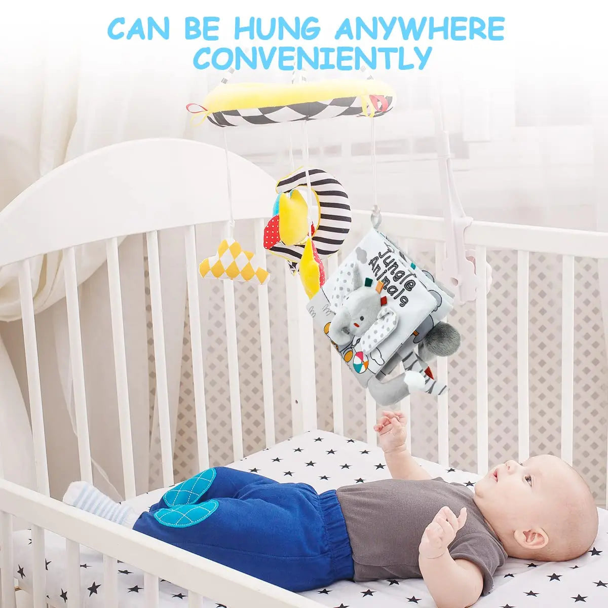 Soft Sensory Book – Feeling & Discovery - Baby Booklet
