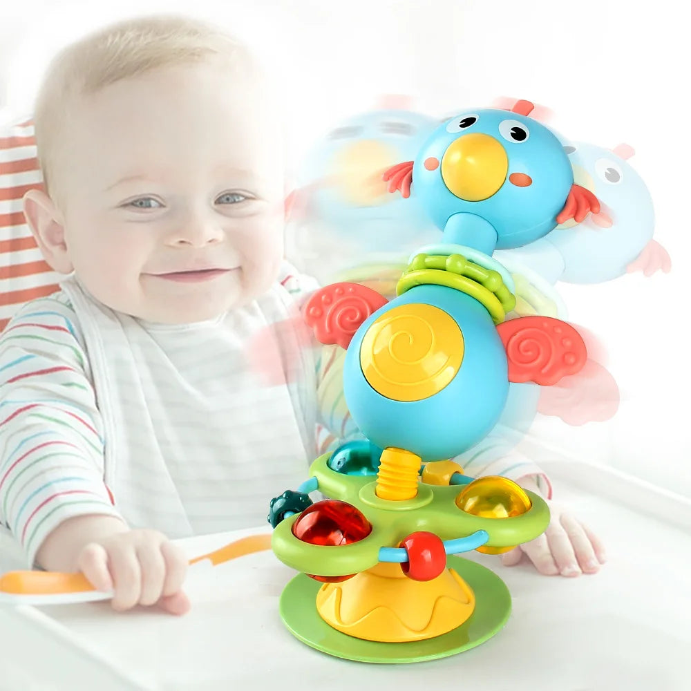 Soothing Rattle Toy™ - Sensory Baby Toy with suction cup