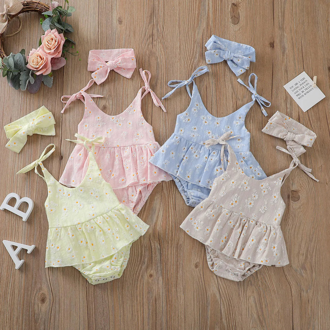 Mini Fashion™ - Summer Dress & Hairband