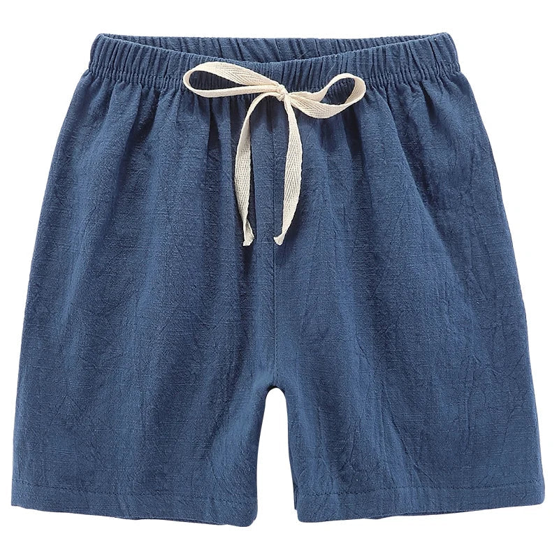 Mini Fashion™ – Hurtigtørkende materiale – Bomull-lin shorts