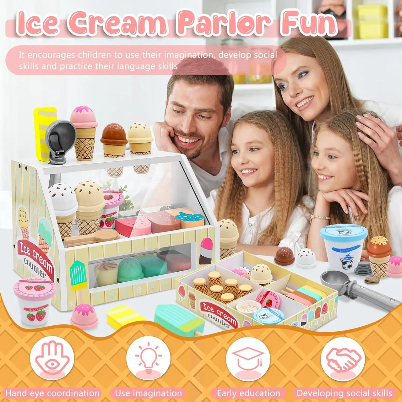 Ice Cream Playset™ - Creative & Educational - Ice cream playset