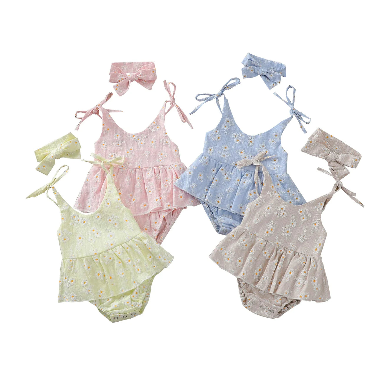 Mini Fashion™ - Summer Dress & Hairband