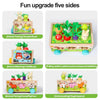 Woods™ - Shape fun in a wagon - Animals and Vegetables puzzle