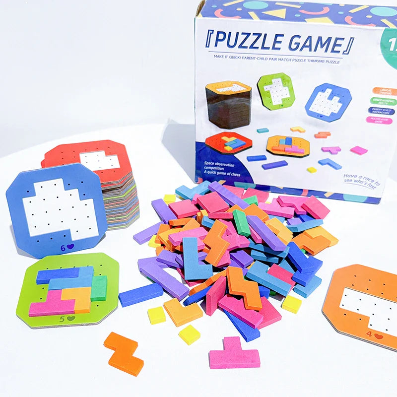 Colorful Tangram Puzzle™ - Creativity & Learning - Tangram Puzzel
