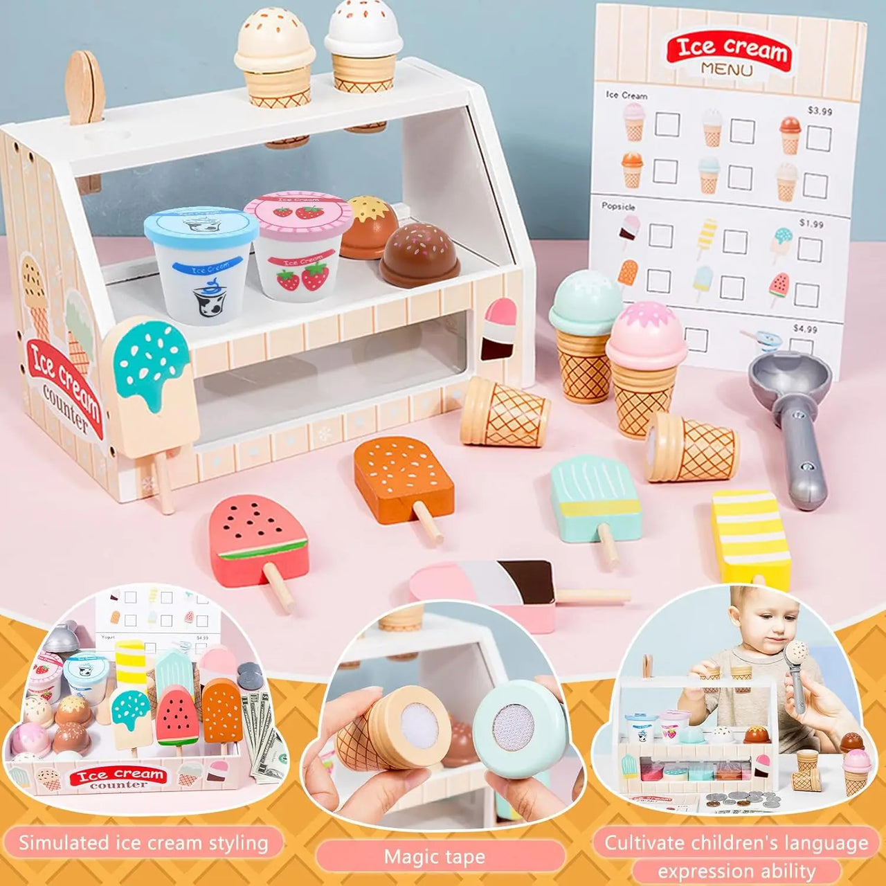 Ice Cream Playset™ - Creative & Educational - Ice cream playset